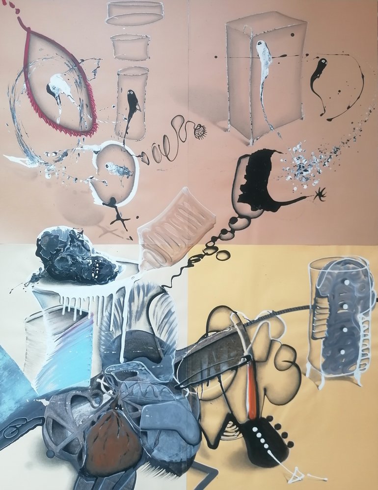 Formas abstractas dinâmicas de Stefano Mazzolini