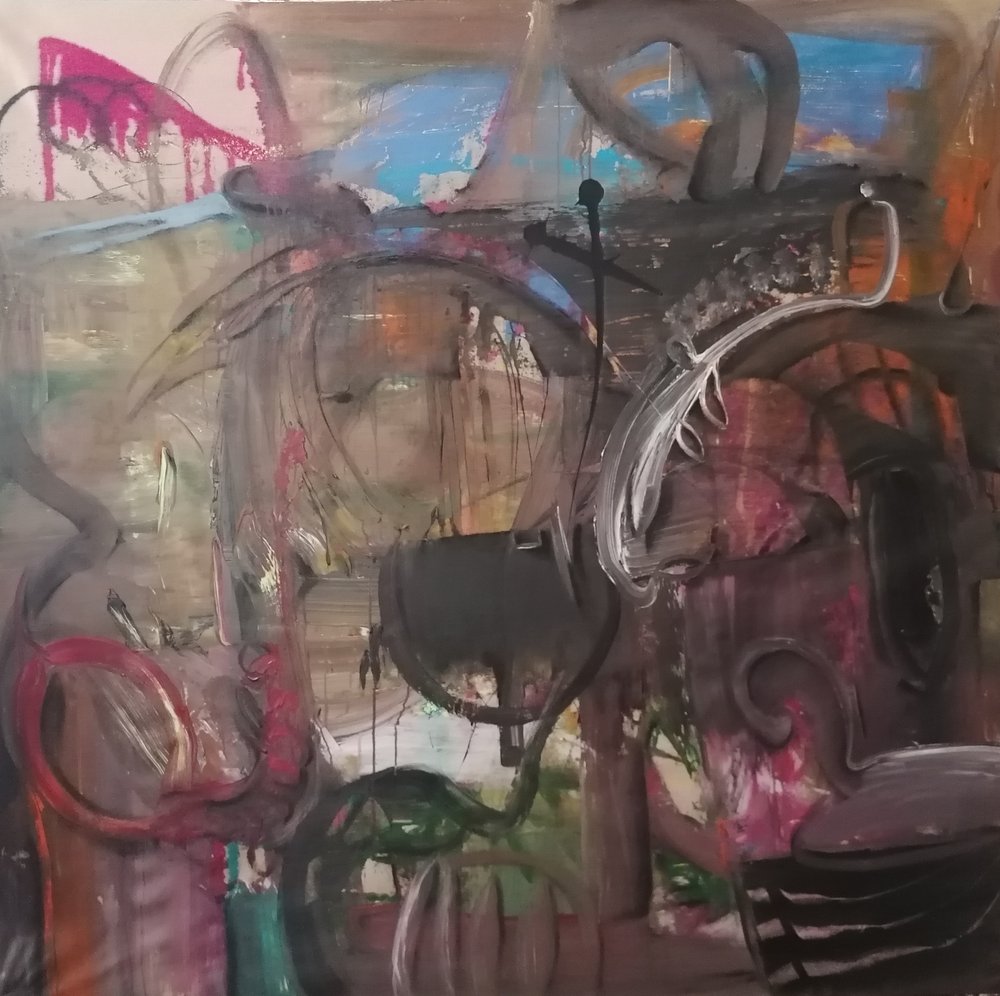 Pinceladas abstratas dinâmicas de Stefano Mazzolini