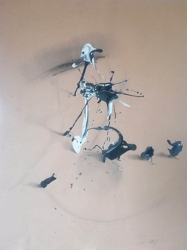 Salpicos de tinta dinâmicos de Stefano Mazzolini
