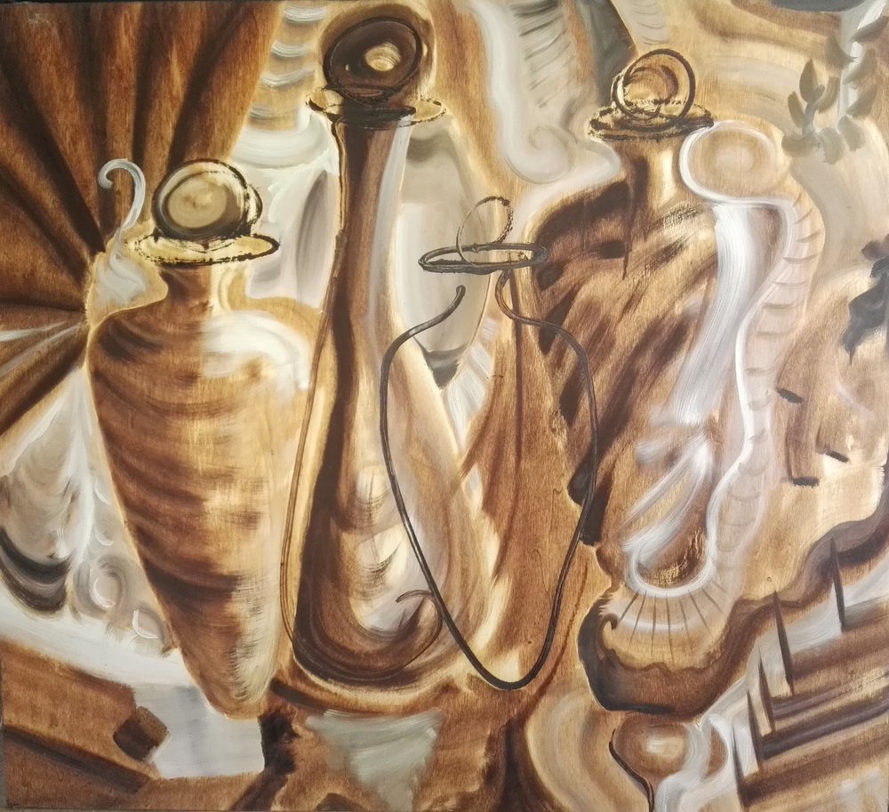Elegantes garrafas sépia de Stefano Mazzolini