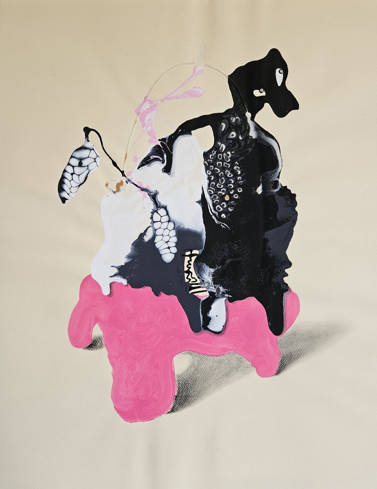 Forma negra surrealista de Stefano Mazzolini