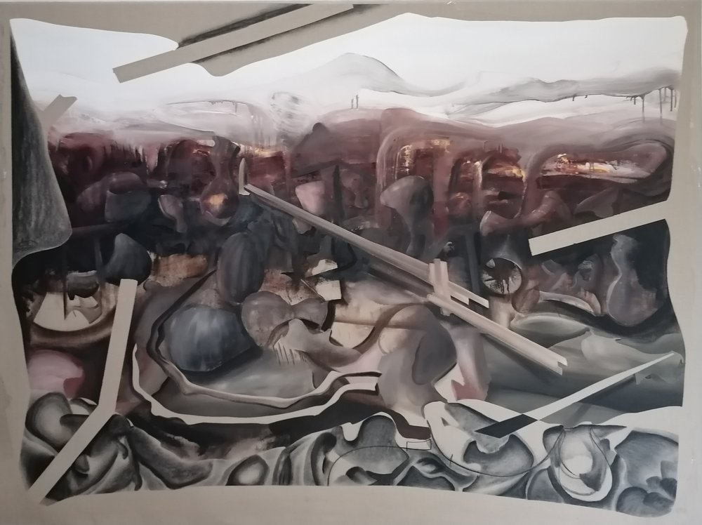 Abstrato industrial surrealista de Stefano Mazzolini