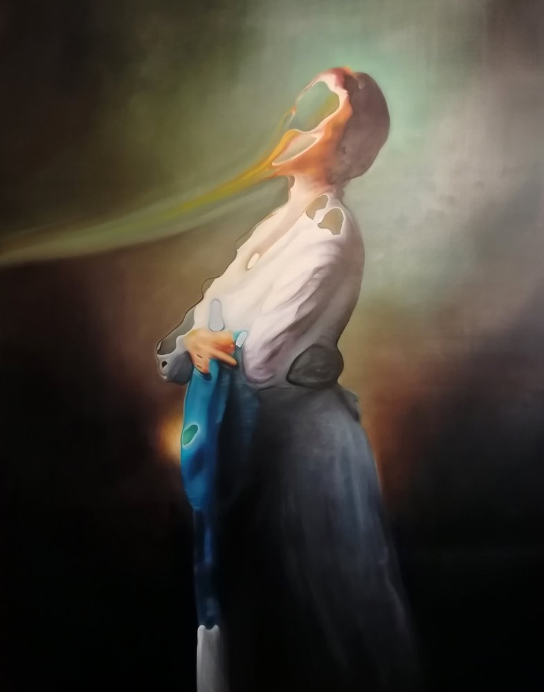 Mulher surrealista luminosa de Stefano Mazzolini