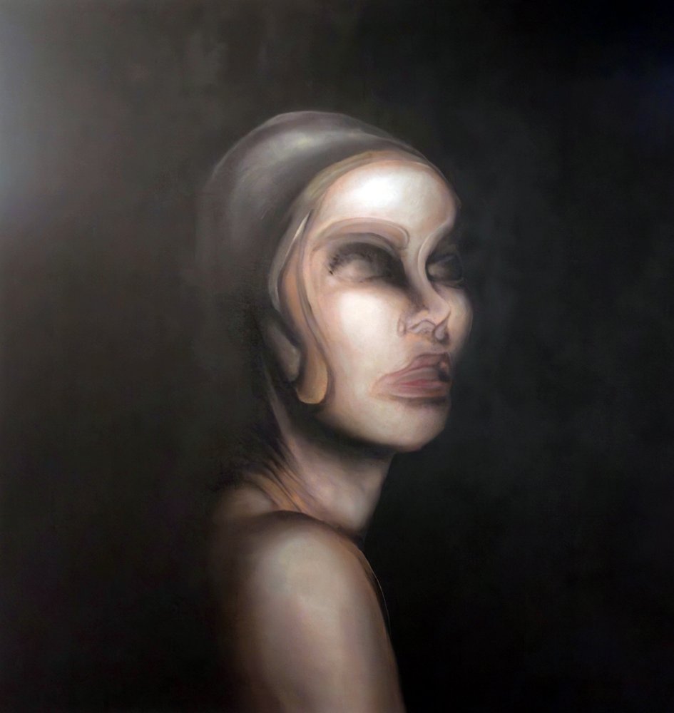 Retrato surrealista de mulher de Stefano Mazzolini