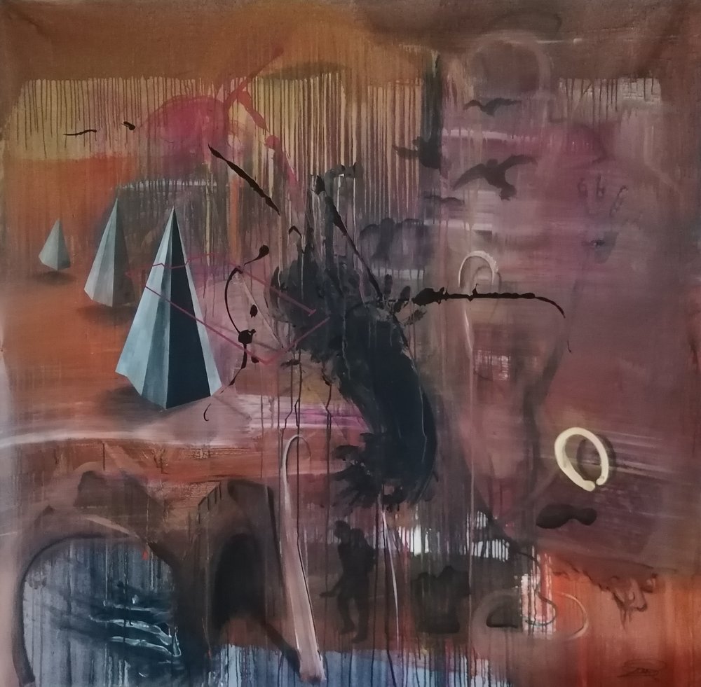 Pirâmides abstratas urbanas de Stefano Mazzolini