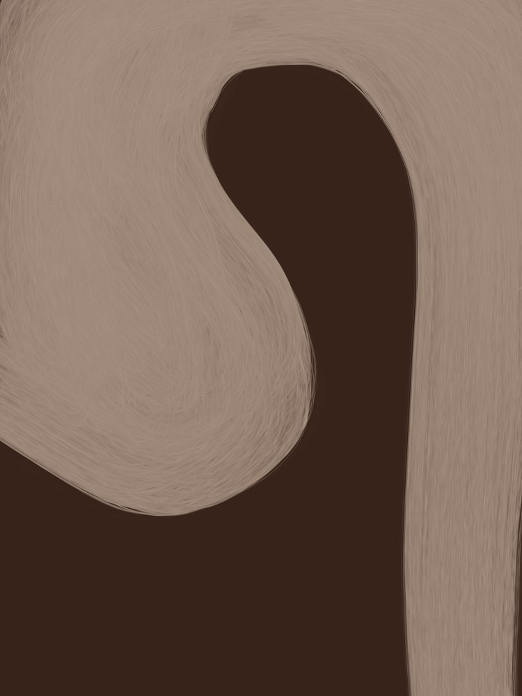 Forma orgânica e moderna de Studio Palette