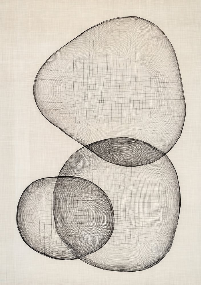 Formas abstratas sobrepostas de Studio Palette