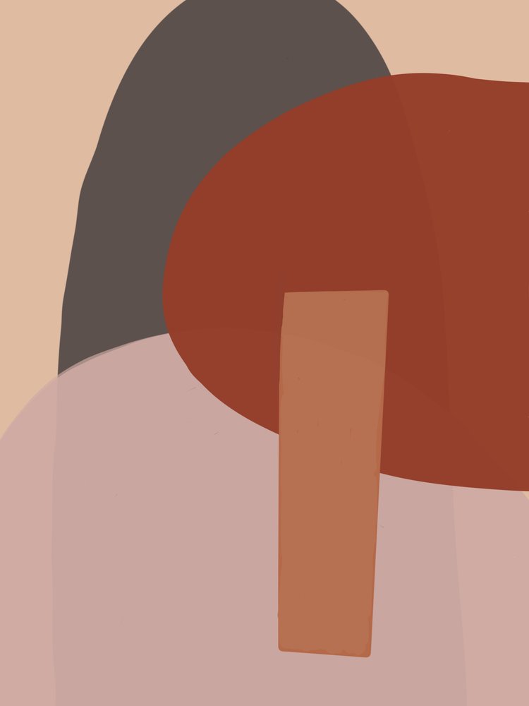 Formas abstratas acolhedoras de Studio Palette