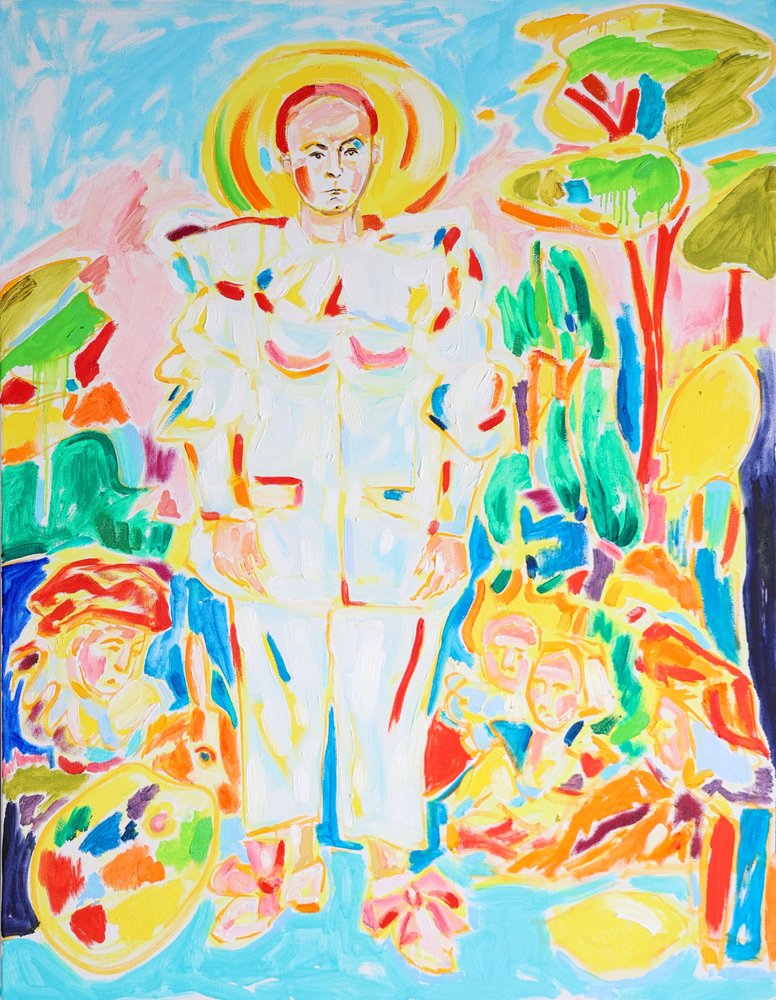Palhaço de um artista cheio de vida de Tamara Jare