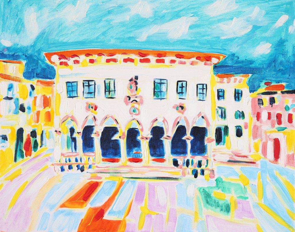 Praça animada de Tamara Jare