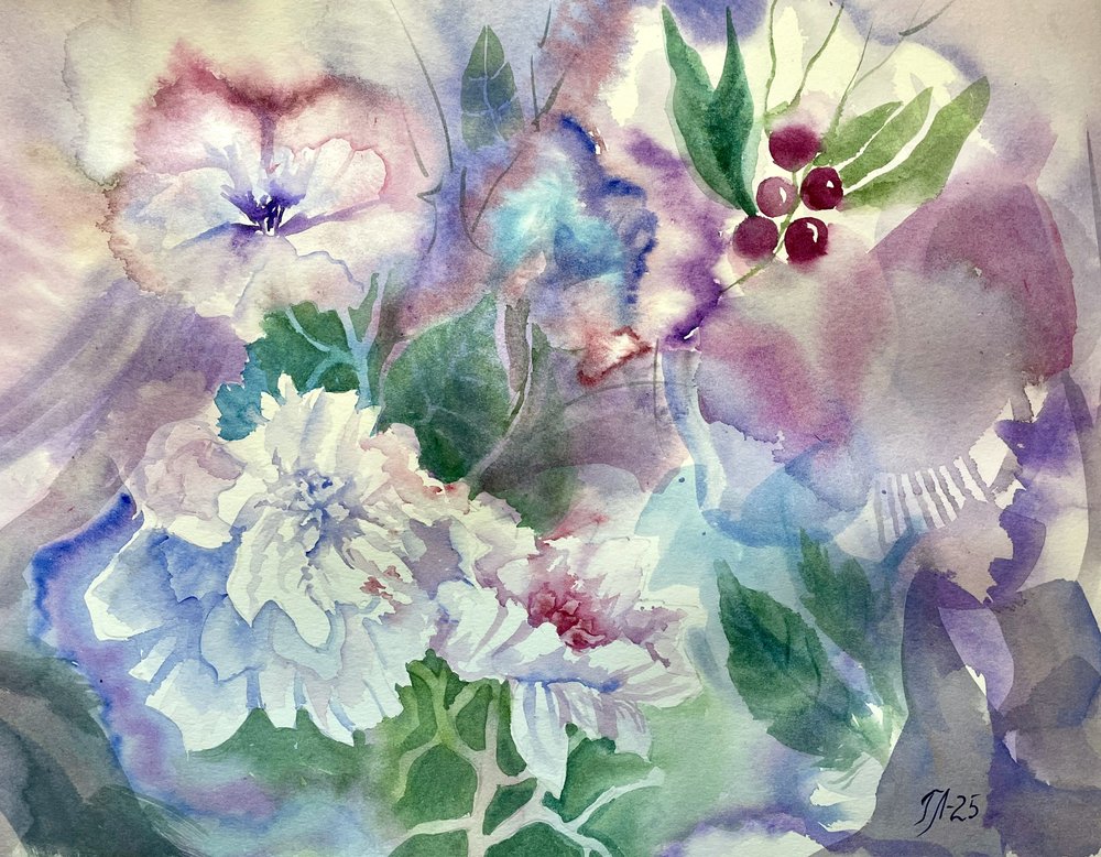 Jardim de aquarela de sonho de Tanya Lundmark