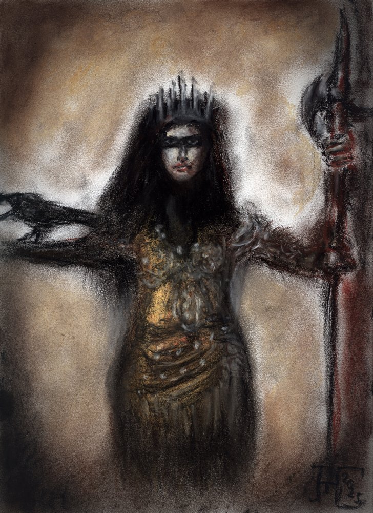 Rainha da Fantasia Negra de Tim Hoinkis