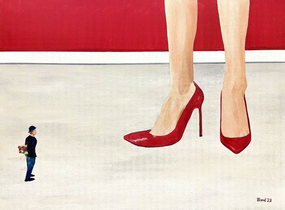 Salto Alto Vermelho e Amor Minúsculo de Tom Blood