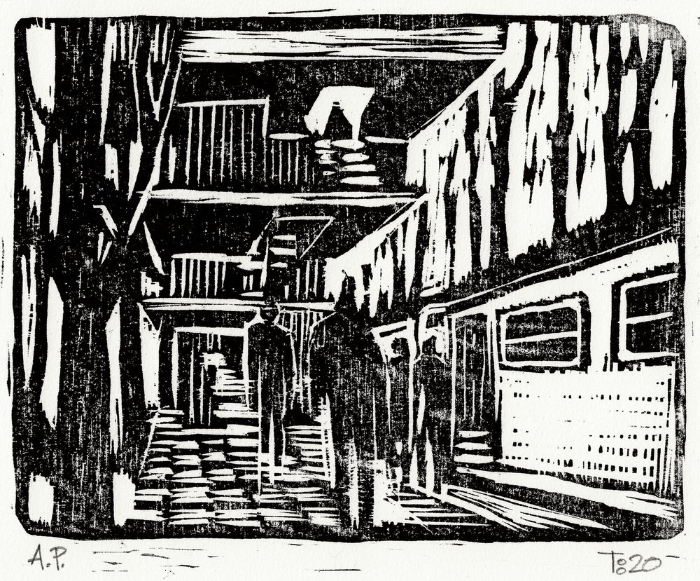 Passagem do metro urbano de Tore Bahnson