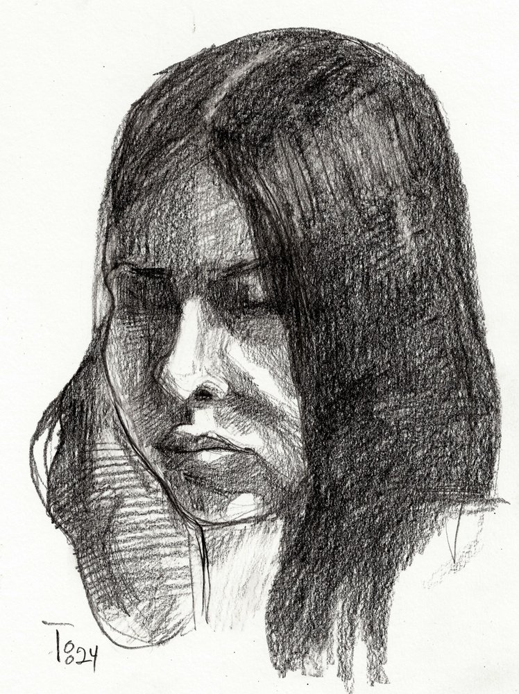 Mulher na Sombra de Tore Bahnson