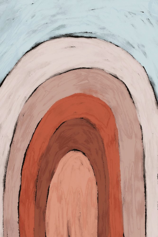 Arco-íris em tons suaves de Treechild