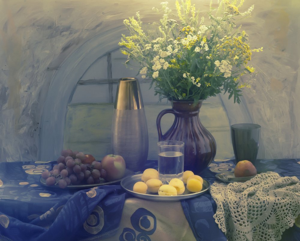 Flores silvestres e fruta fresca de UstinaGreen