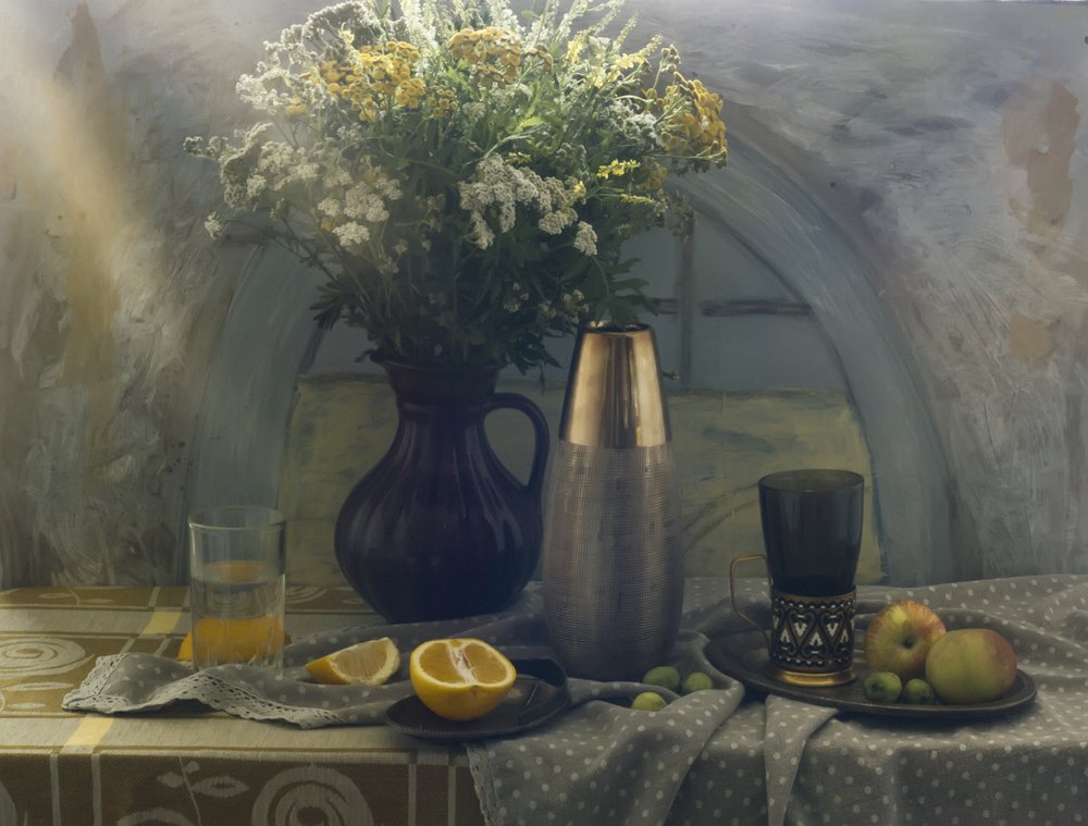 Flores silvestres e fruta fresca de UstinaGreen