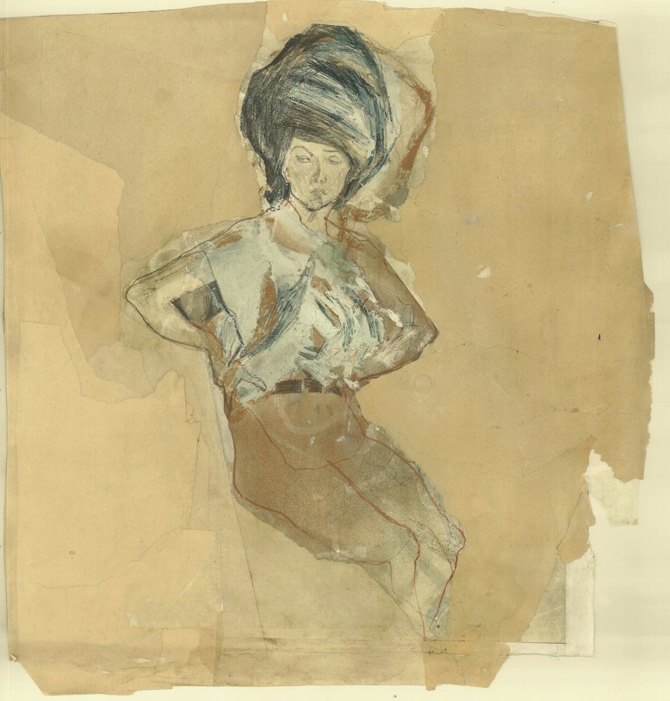 Retrato de uma mulher elegante de Ute Rathmann