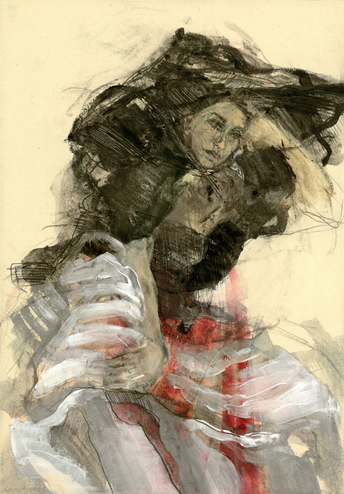 Figura feminina dramática de Ute Rathmann