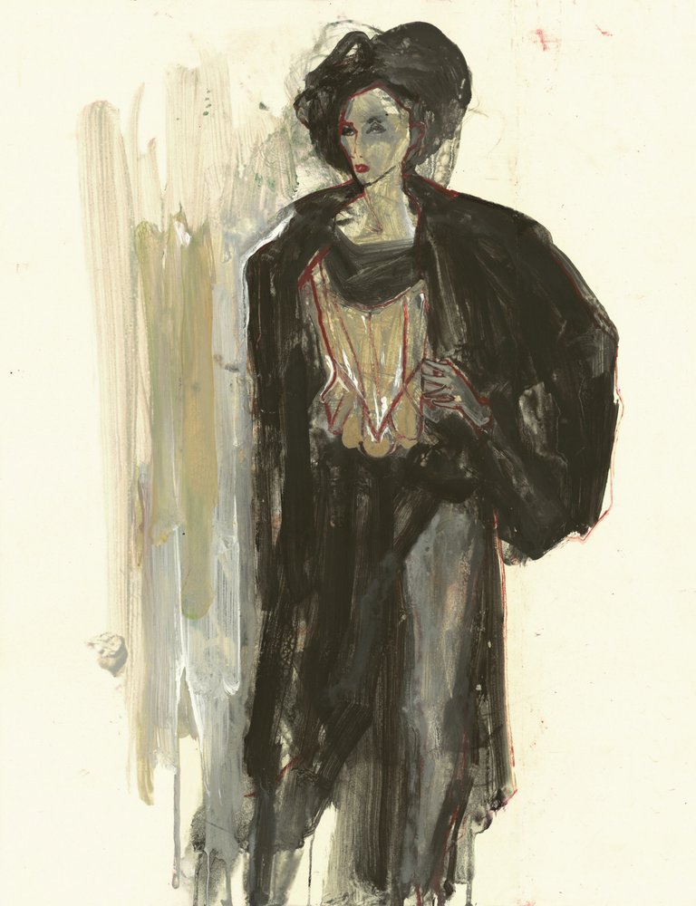 Mulher elegante e na moda de Ute Rathmann