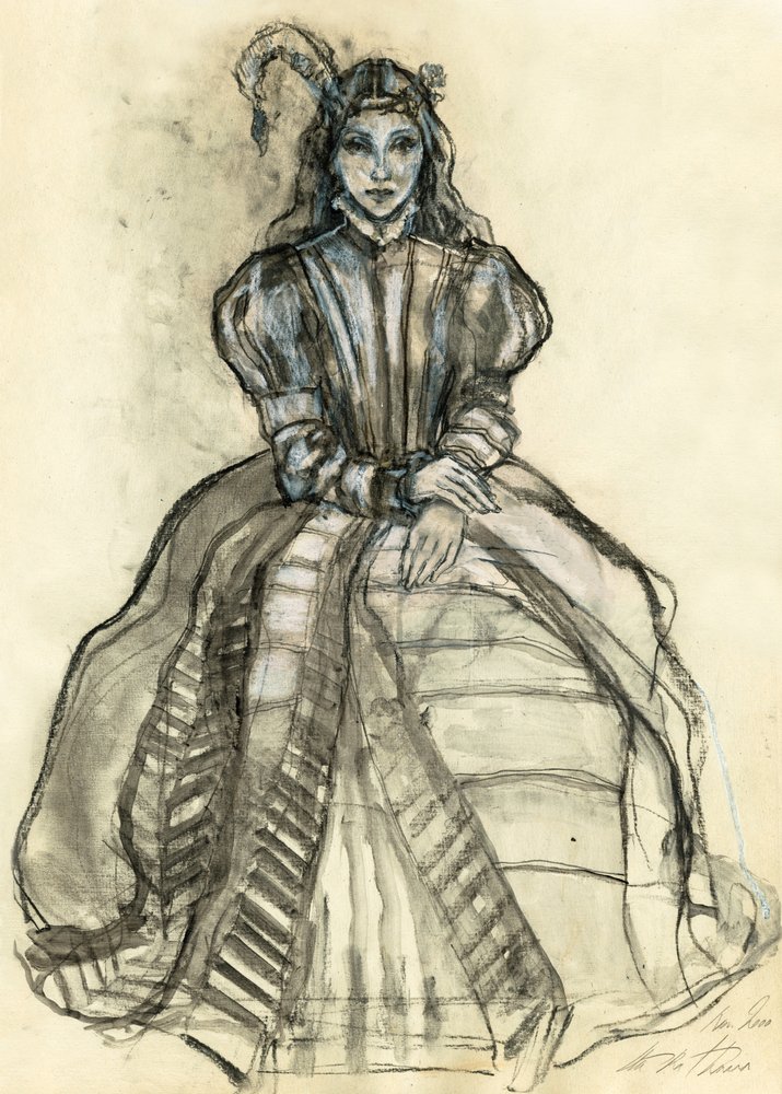 Mulher de fantasia gótica de Ute Rathmann