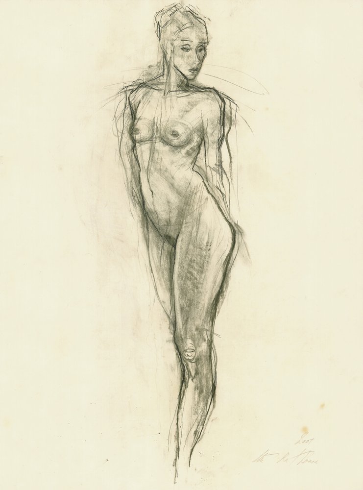 Figura nua graciosa de Ute Rathmann