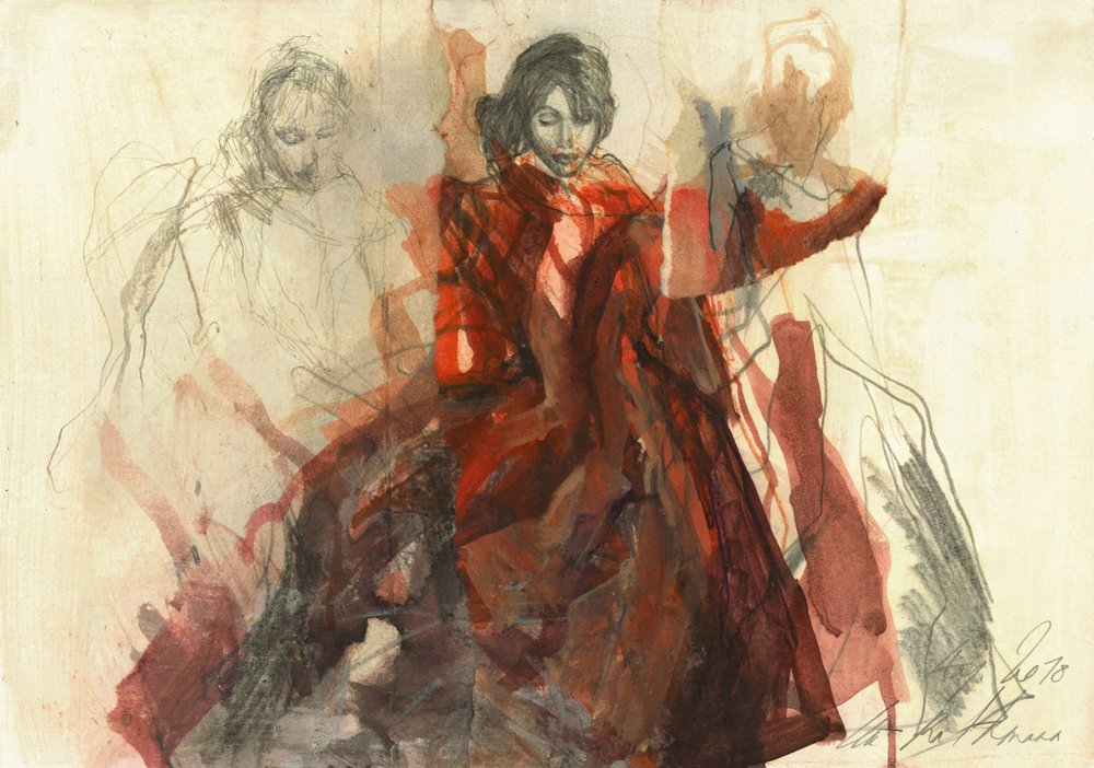 Dança de flamenco apaixonada de Ute Rathmann