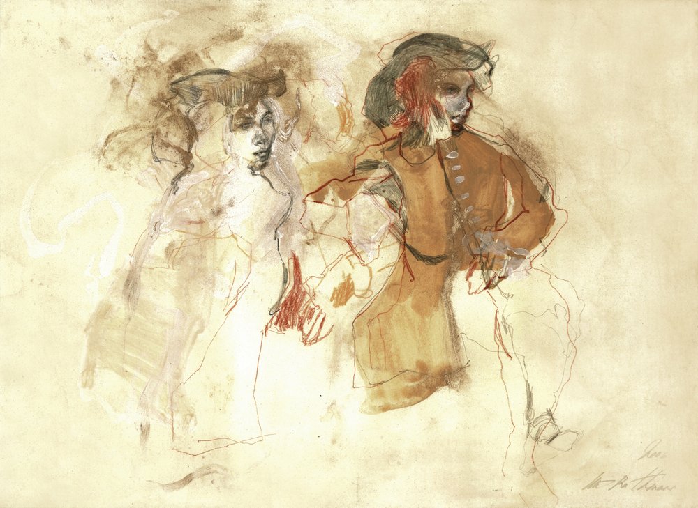 Duas figuras expressivas de Ute Rathmann