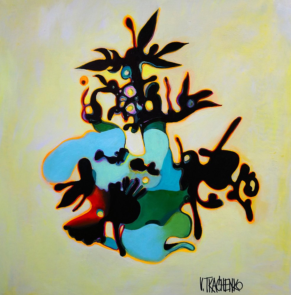 Abstrato Orgânico Fluido de Victor Tkachenko