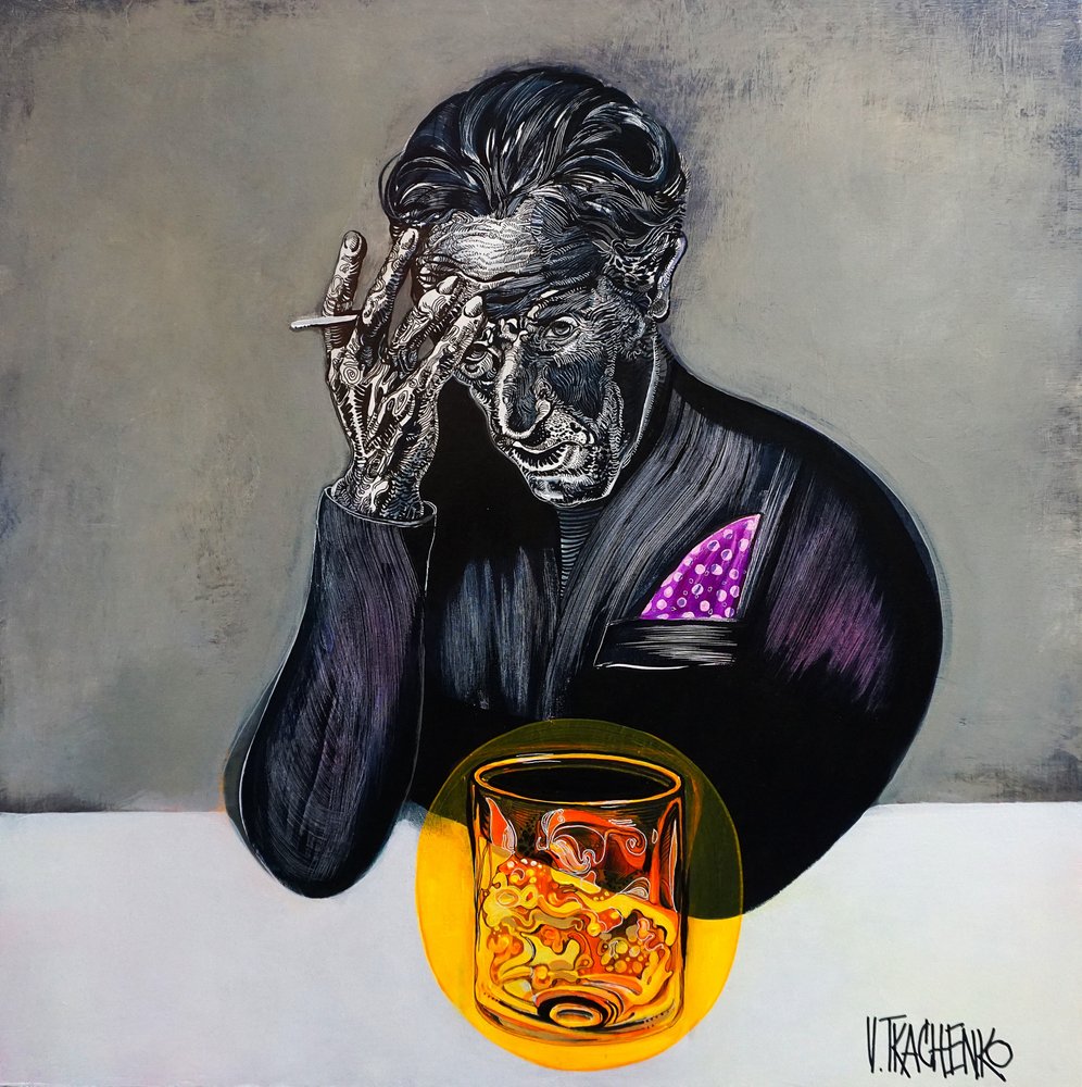 Almoço Líquido B de Victor Tkachenko