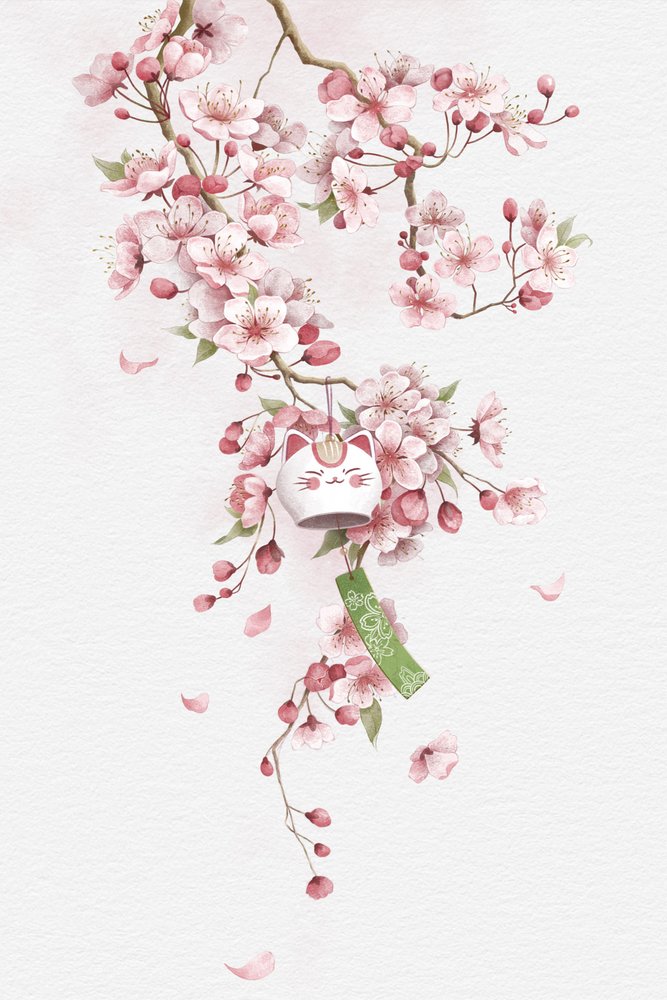 Sino do Gato da Sorte Sakura de Xuan Thai