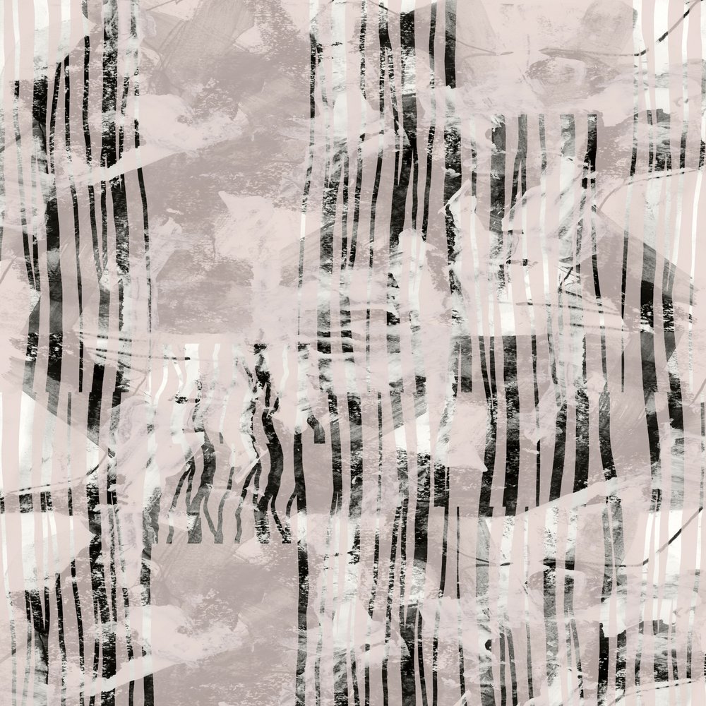Listras abstratas em tons de rosa de cartissi