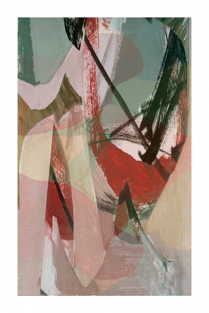 Harmonia de pinceladas abstratas de cartissi