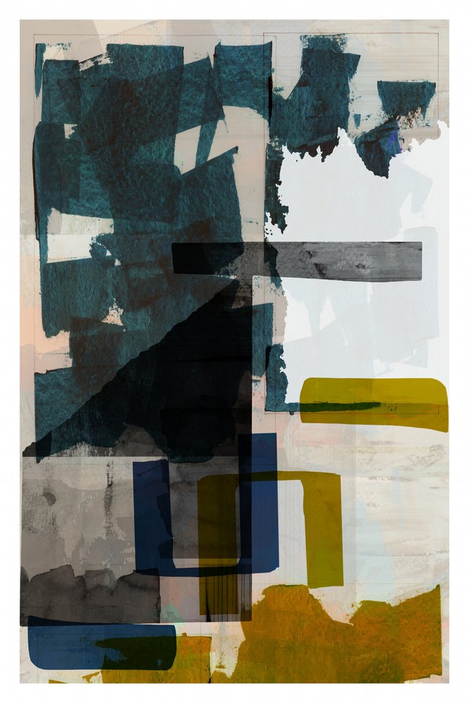 Blocos de cor abstratos de cartissi