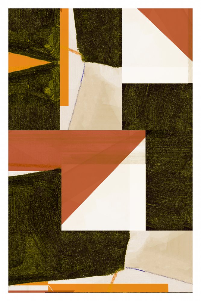 Blocos de terra abstratos de cartissi