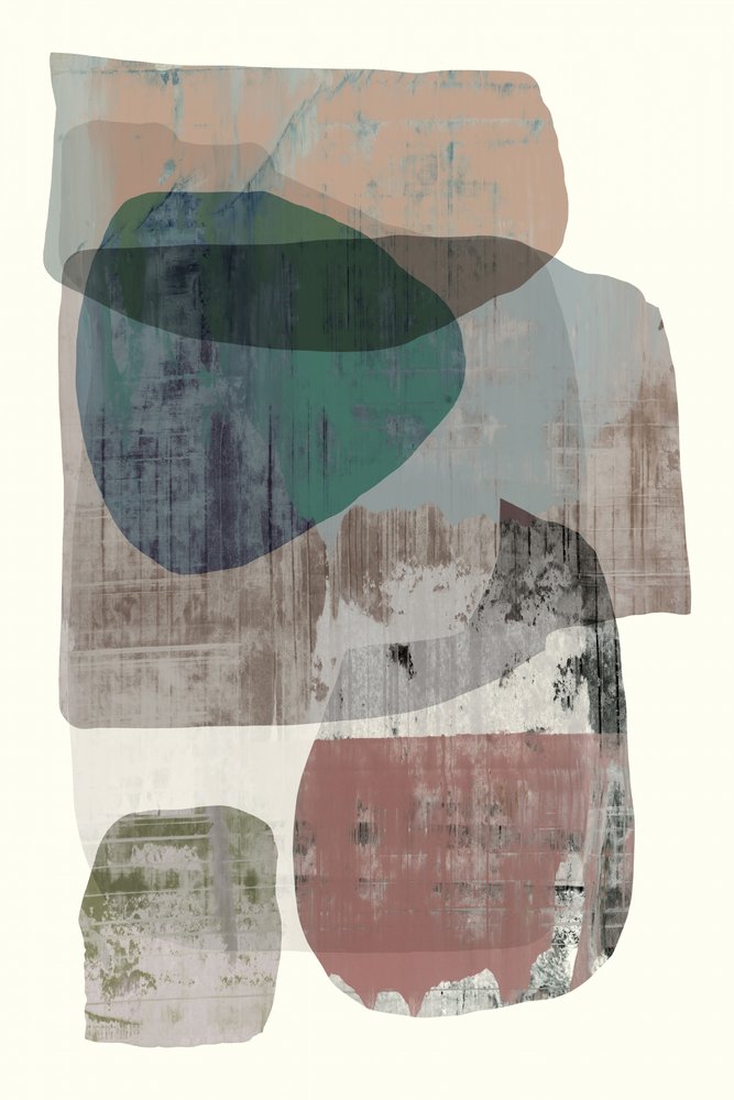 Formas abstratas e terrosas de cartissi