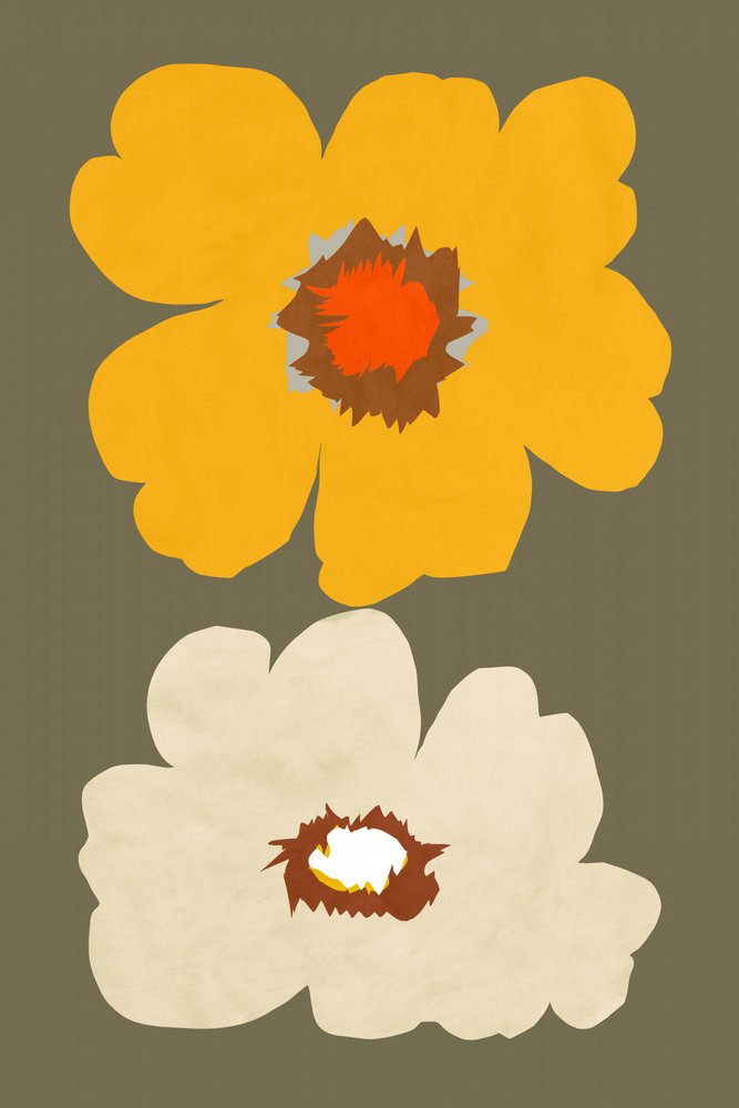 Arranjos florais abstratos de cartissi