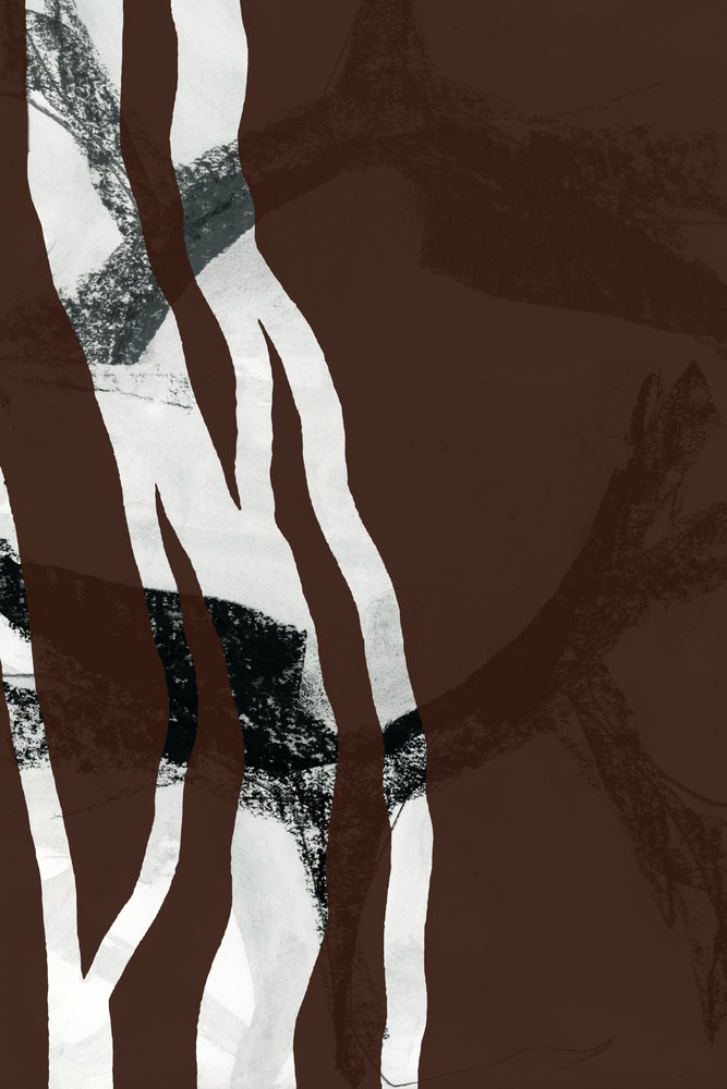 Linhas abstratas da floresta de cartissi