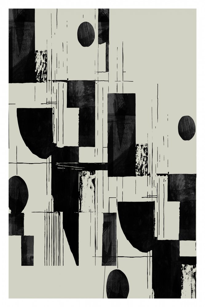 Formas geométricas abstratas de cartissi