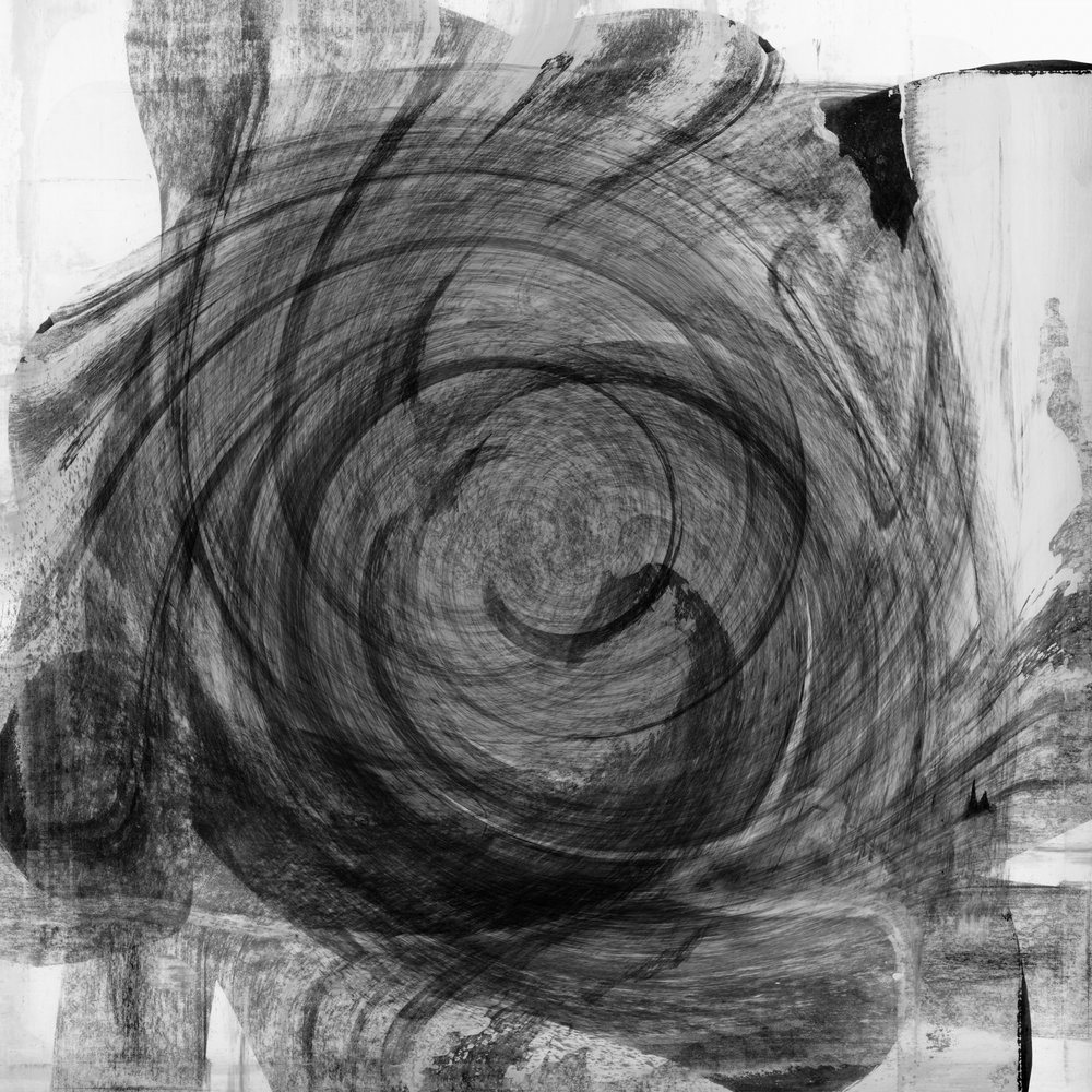 Vórtice de tinta abstrata de cartissi