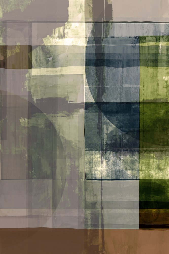 Tons abstratos em camadas de cartissi