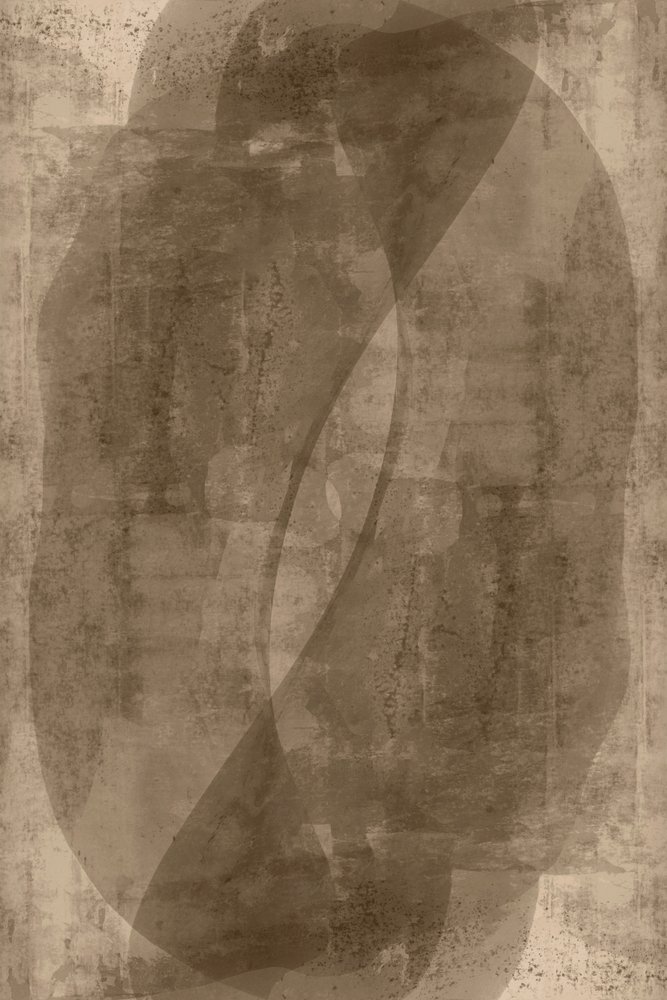 Camadas abstratas em sépia de cartissi