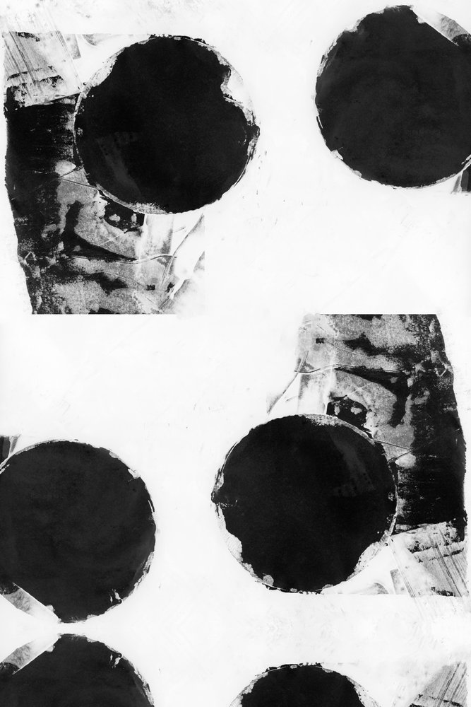 Círculos abstratos em negrito de cartissi