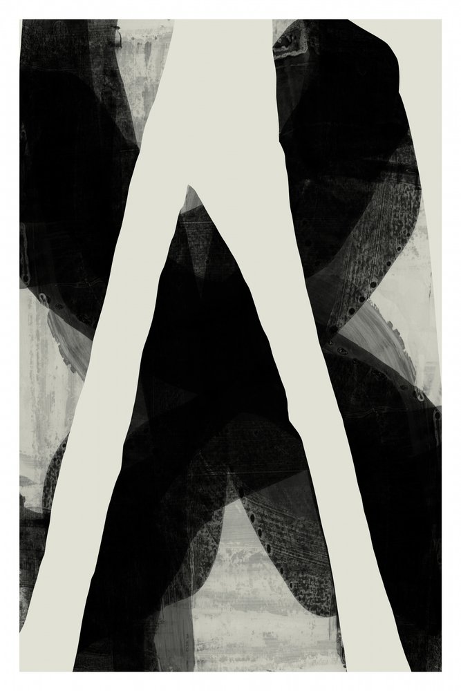 Forma abstrata arrojada de cartissi