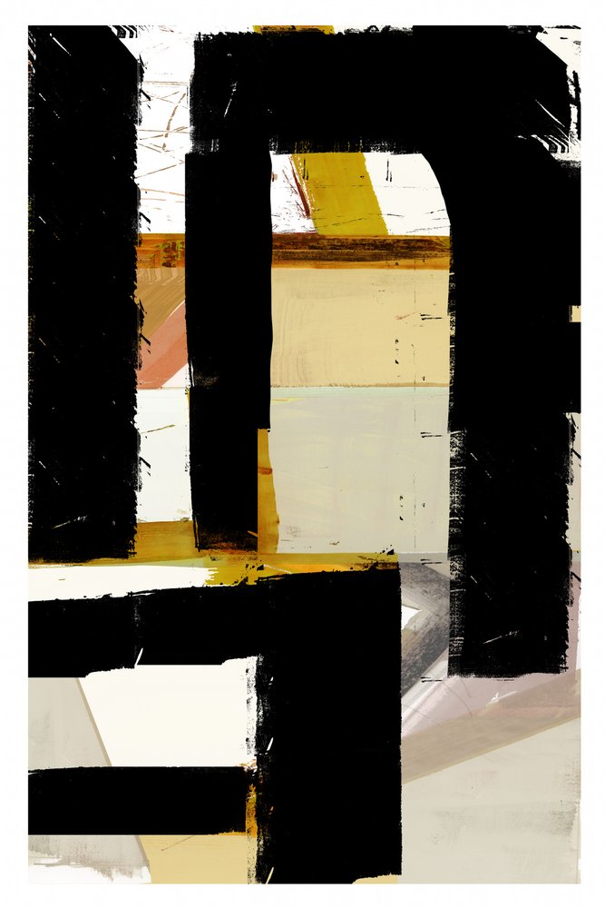 Geometria abstrata arrojada de cartissi