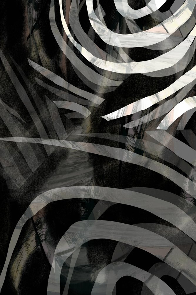 Riscas abstratas arrojadas de cartissi