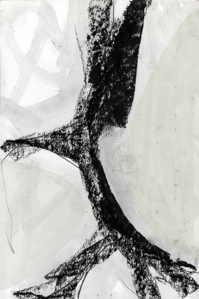Abstrato monocromático arrojado de cartissi
