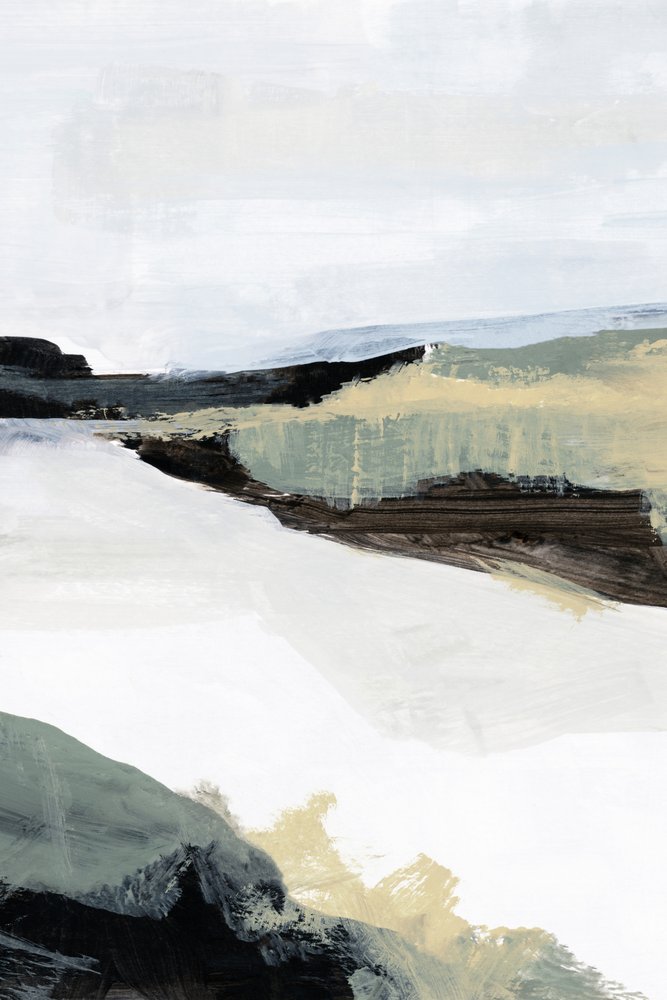 Paisagem abstrata serena de cartissi