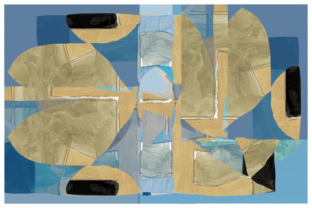 Formas abstratas costeiras de cartissi